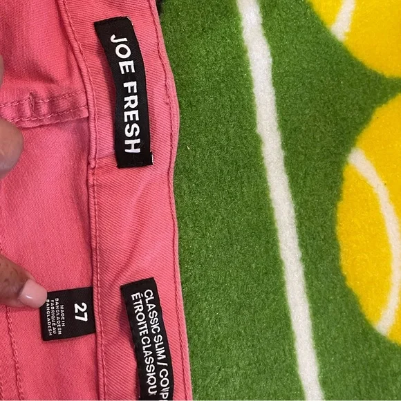 Pink Slim Fit Ripped Jeans - Picture 2 of 5